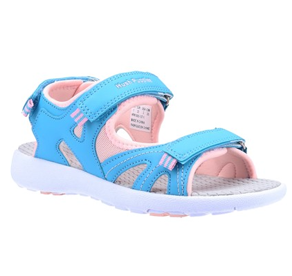 Pink / Aqua Hush Puppies Lilly Sandals