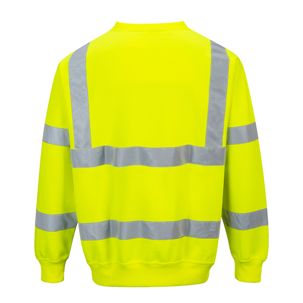 Portwest B303 - Hi-Vis Sweatshirt Orange (Rail Industry)