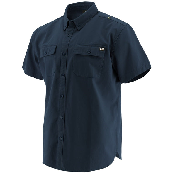 Button Up S/S Shirt Medium Black