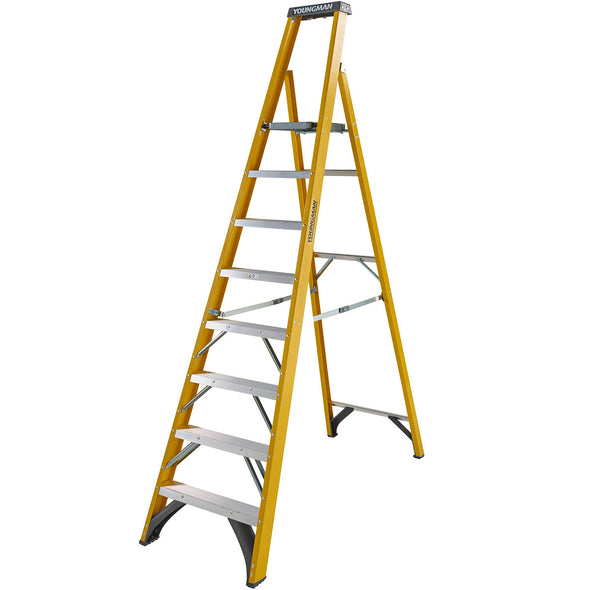 Youngman S400 HD GRP Platform Step Ladder (4808385855542)