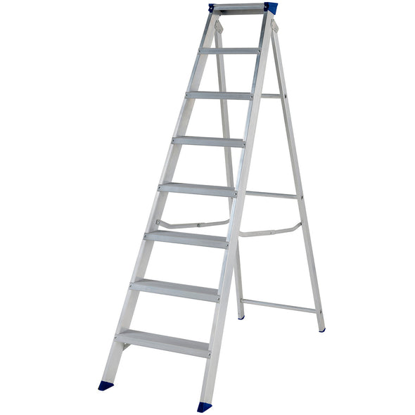 Werner 714 Series MasterTrade Aluminium Stepladder (4807115997238)