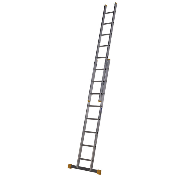 Werner D-Rung Box Section Extension Ladders (4805648711734)