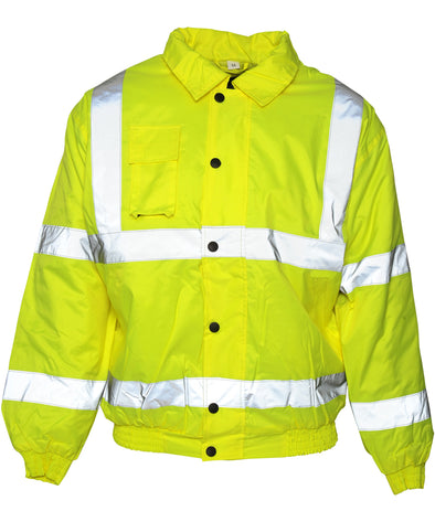 Hi-vis Saturn yellow bomber jackets - Hi-vis favorable buying at our shop