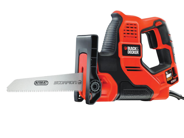 Black and Decker 240V RS890K Autoselect Scorpion Saw (Corded) (Inc. Kitbox) (6601813622838)