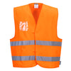 Portwest C475 Hi-Vis Vest with ID Holder (Pack of 10) (4709868568630)