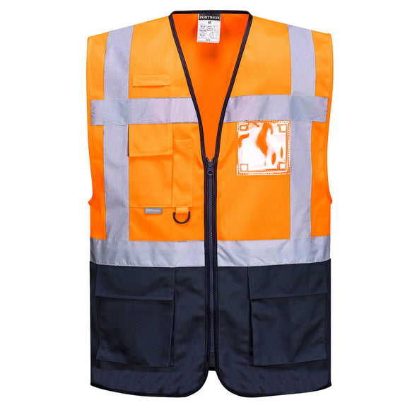 Portwest C476 Warsaw Executive Vest (Pack of 5) (4714778296374)