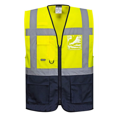 Portwest C476 Warsaw Executive Vest (Pack of 5) (4714778296374)