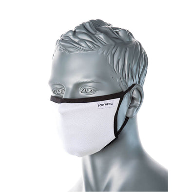 Portwest CC30 3-Ply Fabric Face Mask (Pack of 25)
