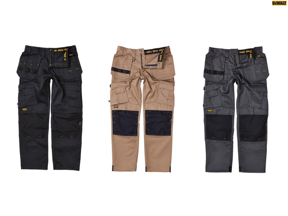 DeWalt Pro Tradesman Black Trousers (6600396636214)