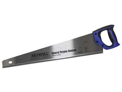Faithfull 550mm General-Purpose Hardpoint Handsaw