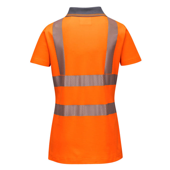 Portwest LW72 Ladies Pro Hi Vis Polo Shirt (6571755077686)