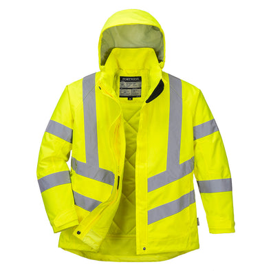 Portwest LW74 Ladies Hi-Vis Winter Jacket (6588265070646)