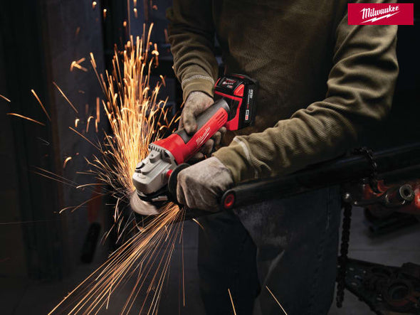 Milwaukee 18V HD18 AG-0 115mm Angle Grinder (6599541227574)