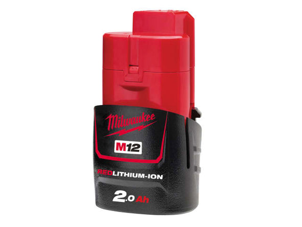 Milwaukee 12V M12 B2 REDLITHIUM-ION™ 2.0Ah Battery (6599609155638)