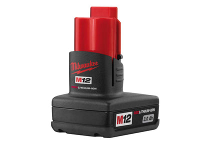 Milwaukee 12V M12 B3 REDLITHIUM-ION™ 3.0Ah Battery (6599623082038)
