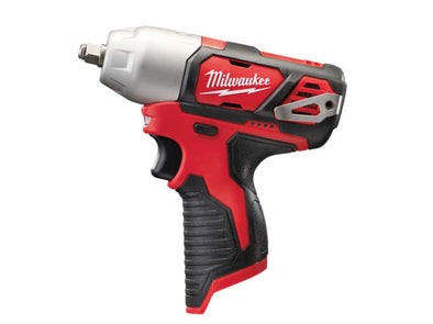 Milwaukee 12V M12 BIW38-0 Sub Compact 3/8" Impact Wrench Set (2 x 2.0Ah Li-ion, Charger + Kitbox) (6599606042678)