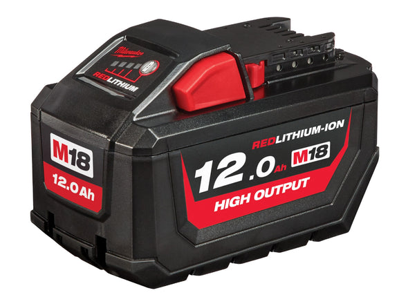 Milwaukee 18V M18 HB12 HIGH OUTPUT™ 12.0Ah Li-ion Slide Battery Pack