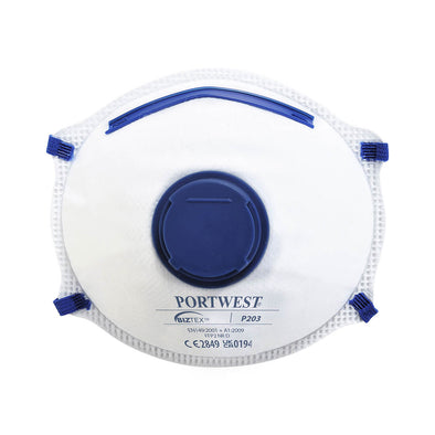 Portwest P203 - FFP2 Valved Dolomite Respirator (Box of 10)