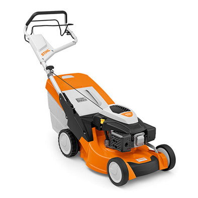 Stihl RM 650 T 48cm 3-in-1 self-propelled petrol lawnmower with 1-speed drive (4763243216950)