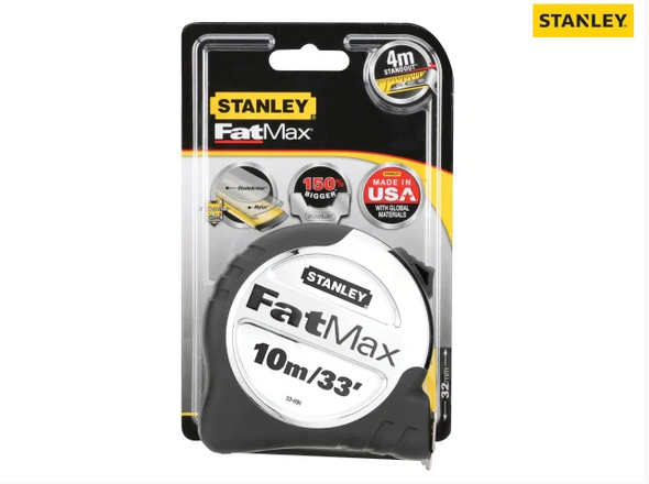 STA533896 FatMax® Pro Pocket Tape 10m/33ft (Width 32mm) (6595829170230)
