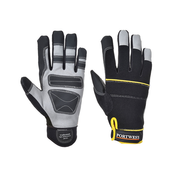 A710 - Tradesman – High Performance Glove Black (Portwest)