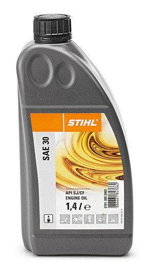 Stihl SAE 30 4-stroke engine oil (0.6L/1.4L) (4767348523062)