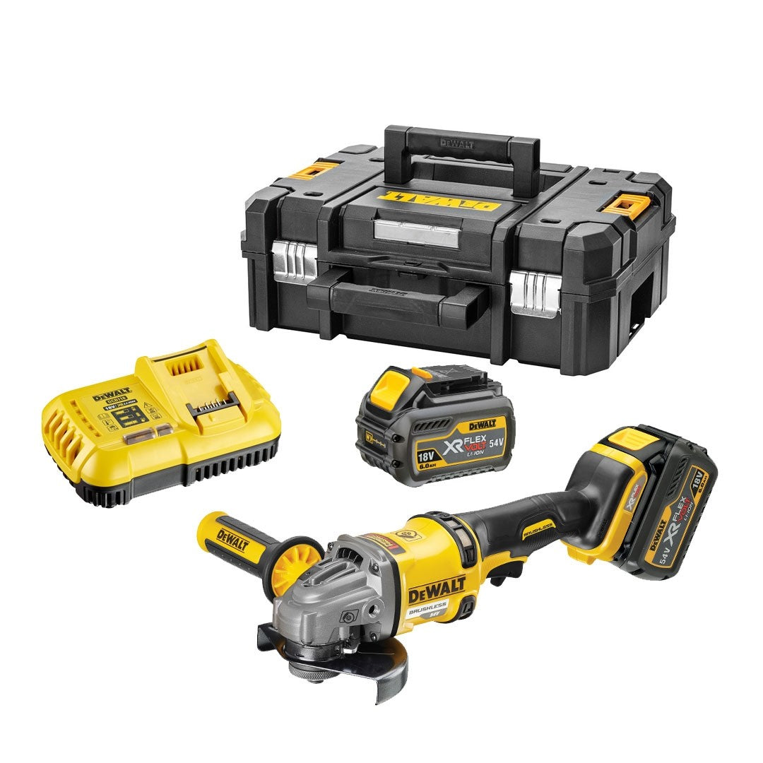 Meuleuse sans fil DeWALT 54V XR FLEXVOLT Ø125 mm Brushless DCG414N