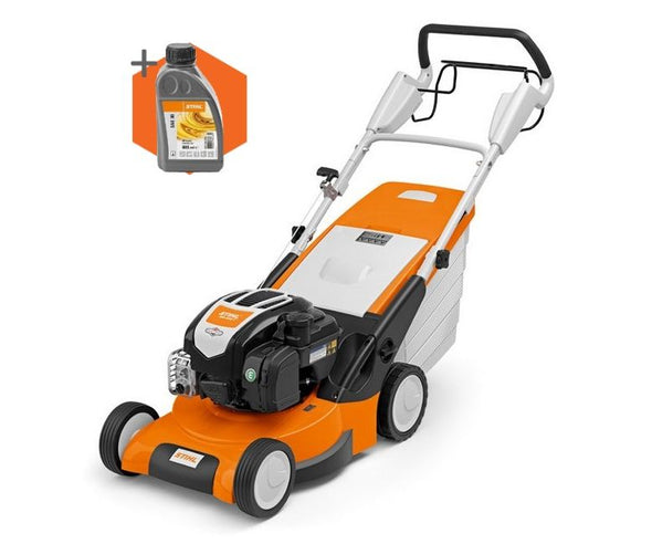 Stihl RM 545 T 43cm self-propelled petrol lawnmower with 1-speed drive (4761514737718)