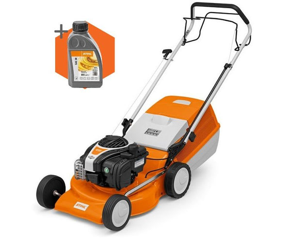 Stihl RM 248 T 46cm self-propelled petrol lawnmower with 1-speed drive (4760007278646)