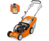 Stihl RM 443 T 41cm self-propelled petrol lawnmower with 1-speed drive (4760212668470)