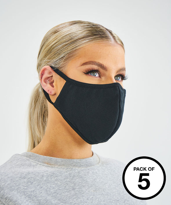 AXQ Antimicrobial Washable Face Mask (Pack of 5)